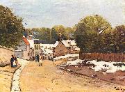 Alfred Sisley Erster Schnee in Louveciennes Germany oil painting artist
